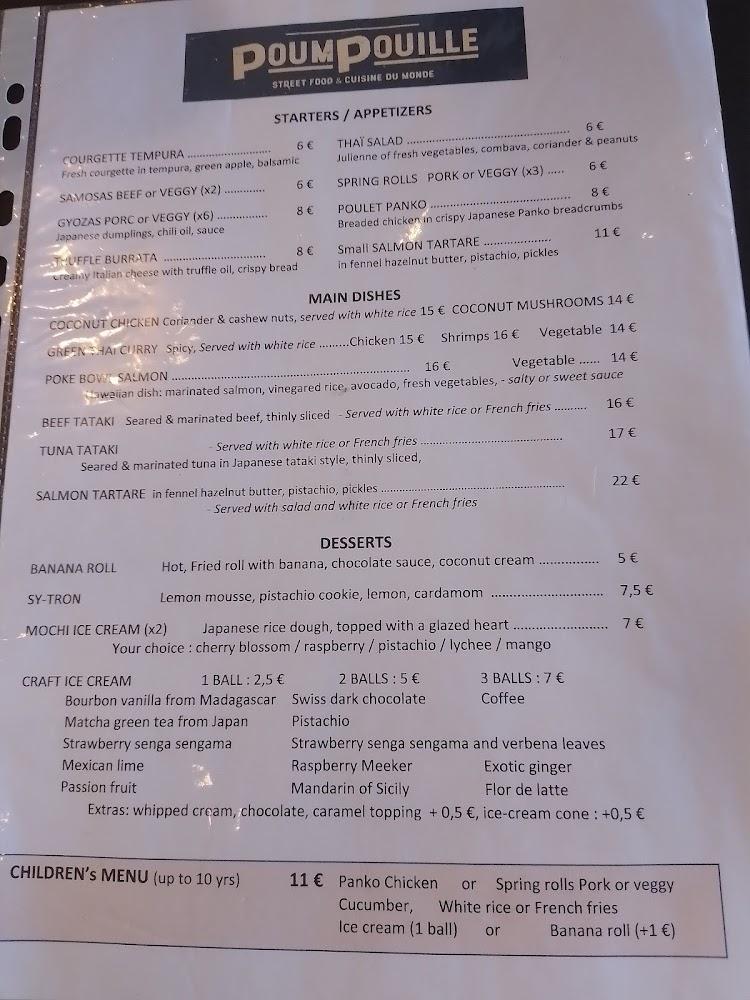 PoumPouille - Menu Image 1